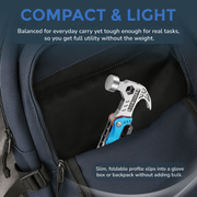 90Tools 18-in-1 Multifunctional Claw Hammer